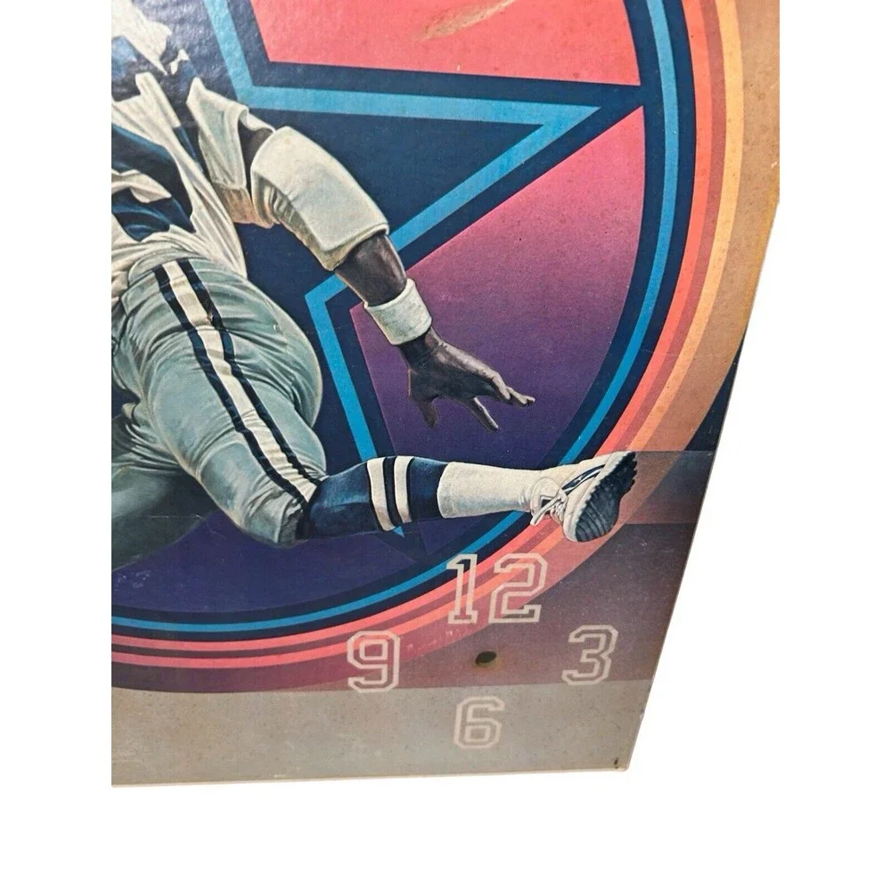 1979 DALLAS COWBOYS  NFL  WALL CLOCK  LAFAYETTE   TONY DORSETT #33